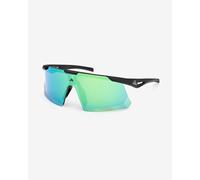 Lunettes adidas Sport SP0107 noir avec verres miroir verts