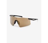 Lunettes adidas Sport SP0122 noires avec verres miroir marron