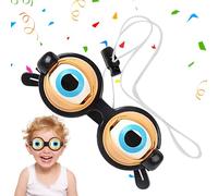 Lunettes amusantes pour faire des yeux grands, accessoires de costume hilarants pour événements à thème, déguisement, fête, Halloween, vacances, jeu de rôle, photographie d'anniversaire