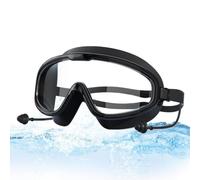 Lunettes anti-buée, large vue piscine glasses, 1 à 2 cm de différence de taille, watersport eyewear, protection UV Leakproof Swimming Glasses Design, Silicone Eye Seal Goggles, confortable Swim for