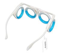 Lunettes anti-mal des transports -Valory - 15,5 x 6 x 2,6 cm structure double à aimantation verrouillage sans verre Porte-lunettes