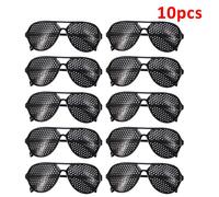 Lunettes Anti-Myopie Astigmatisme Avec Trous,Correction De La Vision,Lunettes À Trous D'épingle Pour Hommes Et Femmes,Amélioration De La Vue Naturelle - Type B 10pcs