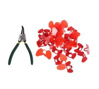 Lunettes Anti-picage pour Poulets, Taille Petite et Grosse, ABS
