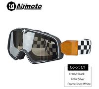 Lunettes Anti-Poussière Pour Moto,Endflats,Cross,Rl,Moto Motocross,100,D343 Bike,Off-Road Riding,Ski Ride - Type C1
