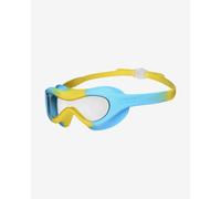 Lunettes Arena Spider Mask bleu jaune avec verre transparent enfant