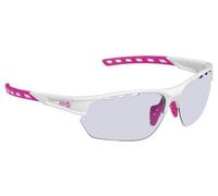 Lunettes azr kromic izoard blanc fushia gris photochromique cat 1 a 3