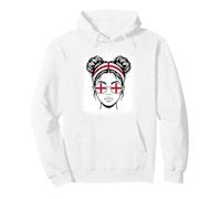 Lunettes Bandeau Drapeau St George Femme Anglaise Sweat à Capuche