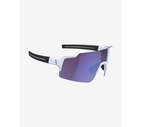 Lunettes BBB FullView HC blanc avec verres miroirs bleus