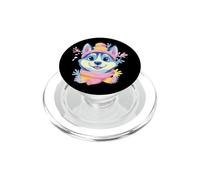 Lunettes Bleues avec Motif écureuil Mignon pour Amoureux des Animaux PopSockets PopGrip pour MagSafe