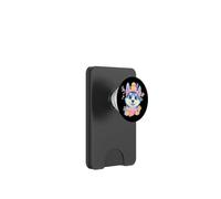 Lunettes Bleues avec Motif écureuil Mignon pour Amoureux des Animaux PopSockets PopWallet pour MagSafe