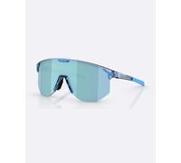 Bliz Hero Small Sunglasses Clair Smoke with Ice Blue Multi/CAT3 Transparent Blue