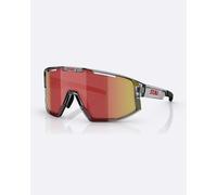Bliz Vision Sunglasses Clair Brow with Red Multi/CAT3 Transparent Dark Grey