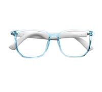 Lunettes Bluetooth connectées pour Hommes et Femmes, écran Portable, Verres décolorés, Casque Tendance pour Les appels, Lunettes de Soleil Audio bloquant,Blue-White-Light
