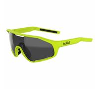 Bollé Lunettes de soleil Shifter – Polarisées Cat.3 VLT 15% Volt+ Gun – Jaune acide mat Large