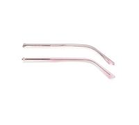 Lunettes Bras 1 paire de branches lunettes rechange en métal, tiges, réparation, accessoires(Pink)