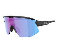 Lunettes Breeze Small Bliz - Matt Black/Rose Violet Blue/Brown Silver