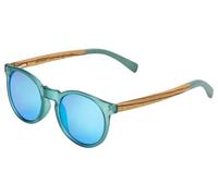 Lunettes cairn hype mat transparent eucalyptus wood