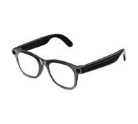 Lunettes Connectées avec Caméra 12MP, Lunettes Intelligentes IA avec Commande Vocale, Caméra Vidéo Full HD 1080P, 4 Micros avec Réduction de Bruit, Musique & Appels, Lunettes IA pour Vlog/Sport/Voyage