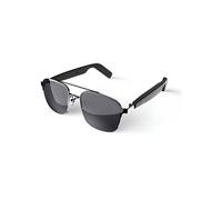Lunettes connectées Bluetooth à écran tactile, appels haute définition, protection UV, design ergonomique, noir