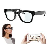 Lunettes Connectées Ia, Avec Caméra Hd 500 W Et Haut-Parleurs, Commande Vocale, Lecture De Musique, Traduction En Temps RéEl, Transmission Wi-Fi, Pour Les Voyages, La Musique Et Les Appels.,B