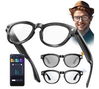 Lunettes Connectées IA,Bluetooth Avec Caméra Hd 200 W,Photo Et VidéO Ia,Assistant Vocal,Verres Photochromiques,Synchronisation Des Applications,éCoute De Musique Et Appels En Toute Simplicité !