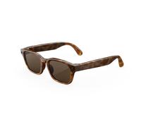 Meta Adventurer Écaille de tortue classique | Lunettes IA pour femme et pour homme - Meta AI, Caméra 12 Mpx, Traduction simultanée - Résolution 3K HD - 8+ heures d’autonomie - Verres marron