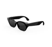 Lunettes connectées IA Meta Capri Noir classique Verres Transitions® gris