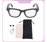 Lunettes Connectées Intelligentes avec IA - Appels Bluetooth, Caméra 8MP, 32GB, Traduction 25 Langues, Compteur de Photochromique