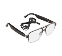 Lunettes Connectées - Lunettes Audio Homme, Lunettes Assistant Vocal | ÉQuipement Multifonction ÉLégant, Batterie Longue Durée Appel, Lunettes Pour Lecture Communication Multilingue Discret Quotidien