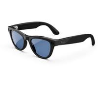 Lunettes connectées META Ray-Ban Skyler (Gen 1), Noir brillant, Transitions® Bleu Céruléen