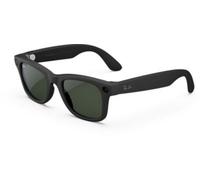 Lunettes connectées META Ray-Ban Wayfarer (Gen 1) (grande), Noir Mat, Transitions® Transparent/Vert Graphite