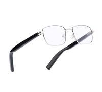 Lunettes Connectées Modèle Nova avec Verres Carrés Photochromiques Noir