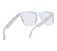 Lunettes Connectées Modèle Sirius avec Verres Photochromiques Blanc