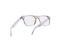 Lunettes Connectées Modèle Sirius avec Verres Photochromiques Avizar Blanc / Champagne Blanc / Champagne