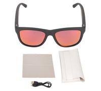 Lunettes connectées tendance, lunettes de soleil Bluetooth pour hommes et femmes avec assistant vocal, protection UV400, design léger et