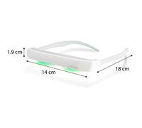 Lunettes Dayvia Led sunactiv 02 blanc et gris