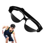 Lunettes de basket-ball - Lunettes de sport Tpee Dribble - Cadre de protection solide et portable - Confortable - Ajustement sûr - Améliore la conscience de la manipulation du ballon - Vision sûre