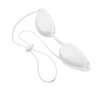 Lunettes de beauté Blanches Lunettes de sécurité en TPU Lunettes de Protection des Yeux avec Sac de Rangement pour les Bains de au Salon