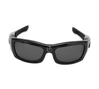 Lunettes de Caméra Bluetooth, Caméra Portable HD 1080p avec Casque, Lunettes de à Verres Polarisés avec Fonction OTG, Mains Libres, pour la Conduite,L'équitation,Les Voyages