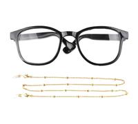 Lunettes de chat avec chaîne, lunettes de costume pour chiens | Lunettes pour les yeux avec chaîne de cosplay pour animaux de compagnie - Jeu de rôle en plein air d'intérieur Joy Kitten Dress-Up Props
