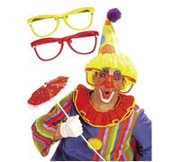Lunettes de clown géantes adulte