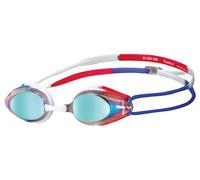 arena Tracks Junior Mirror Lunettes de Natation Anti-Buée pour Enfants, Lunettes de Piscine avec Protection UV, 4 Ponts de Nez Interchangeables, Joints en Silicone