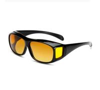 Lunettes De Conduite De Nuit Anti-Éblouissement ¿ Surlunettes Soleil Jour & Nuit ¿ Réduction Des Reflets ¿ Compatible Lunettes De Vue ¿ Straße Tech