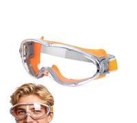 Lunettes de coupe, à l'épreuve de la poussière et du vent : lunettes de sécurité pour jardinage, ajustement confortable qui élimine pour les propriétaires, les paysagistes, les jardiniers, les