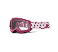 Lunettes de cyclisme 100% STRATA 2 violet/blanc verres transparents