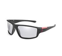 Lunettes de cyclisme Lunettes polarisantes bicyclette changement de couleur Hommes Femmes photochromiques Lunettes de soleil Cyclisme VTT Vélo de route Lunettes Lunettes de pêche ( Color : Rouge )