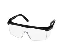 Lunettes de Cyclisme Réglables PC Anti-éclaboussures Coupe-vent Noir | Légères pour Moto et Vélo, Protection Extérieure, Branches Télescopiques Ajustables, Usage Homme Femme