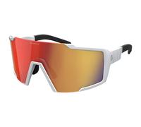 Scott Shield Compact Sunglasses Clair Red Chrome/CAT3 White Matt