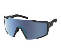 Scott Shield Compact Sunglasses Clair Amplifier Beryl Blue Chrome/CAT3