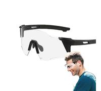 Lunettes De Cyclisme Sur Route - Lunetes De Soleil Polarisées Pour Sports De Plein Air PC 26 G | Lunettes De Vélo Coupe-vent Et Anti-poussière, Lunetes De Cyclisme Pour Vtt, Vélo De Montagne, Golf, Co